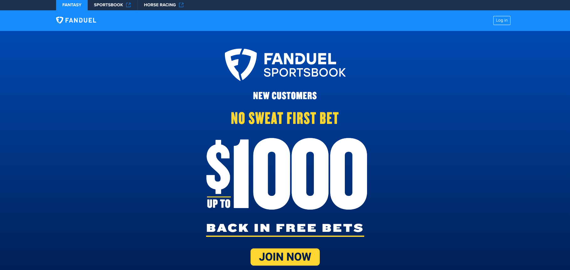 Fanduel Sports HTC Screenshot